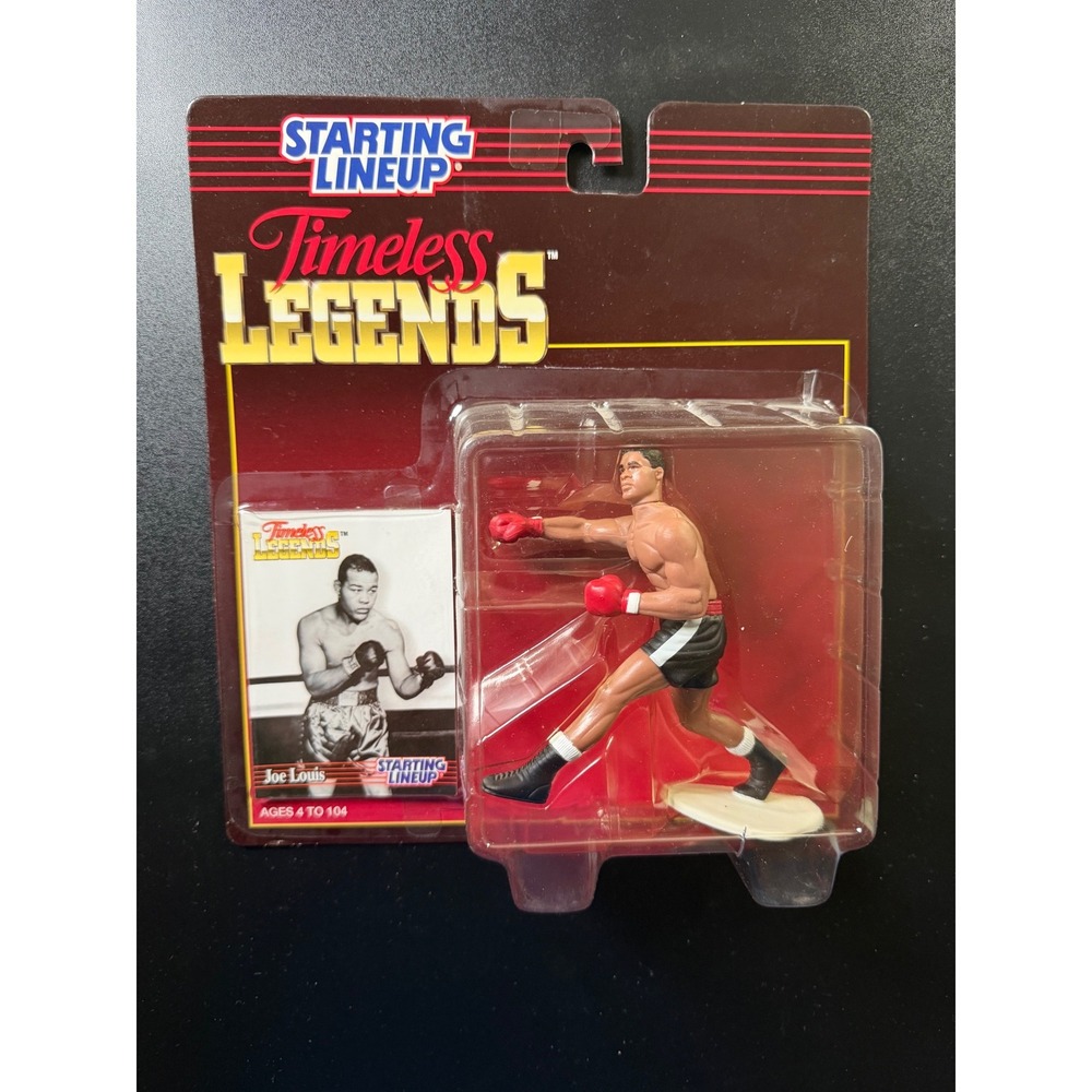 Kenner Starting Lineup Timeless Legends Joe Louis Boxing Figure 1995 Vintage New